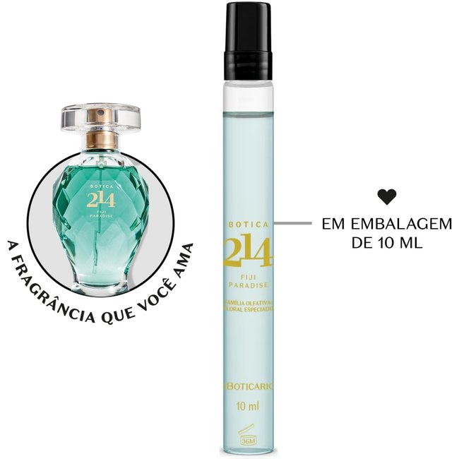 Botica 214 Fiji Paradise Eau de Parfum Feminino 10ml