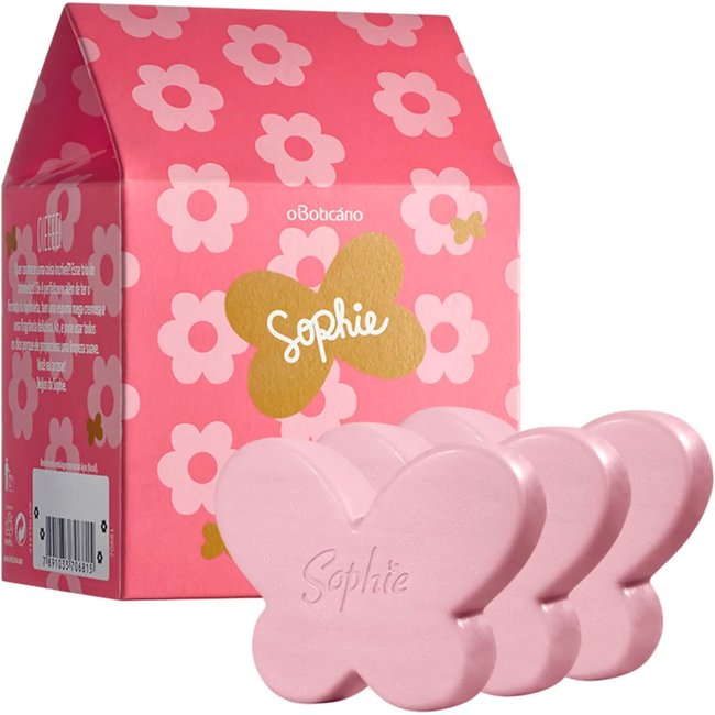 Sabonete em Barra Sophie 3x80g