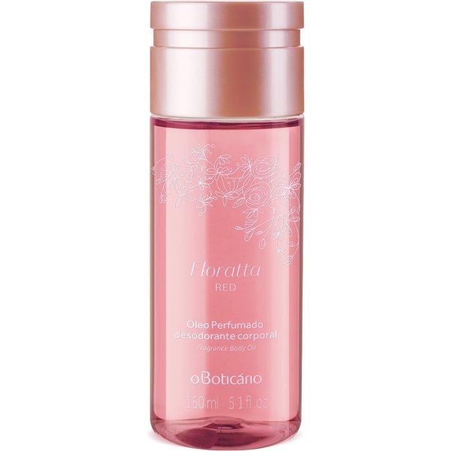 Óleo Perfumado Desodorante Corporal Floratta Red 150ml