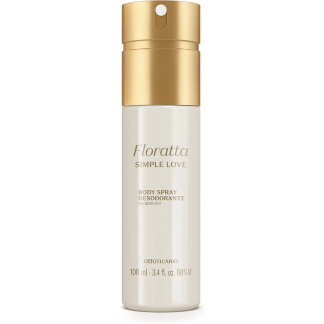 Body Spray Desodorante Floratta Simple Love100ml