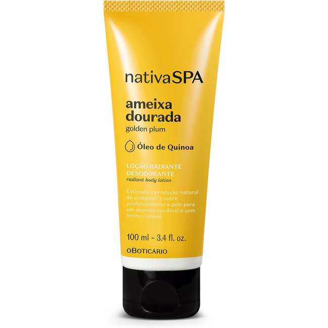 Loção Radiante Desodorante Corporal Nativa Spa Ameixa Dourada 100ml