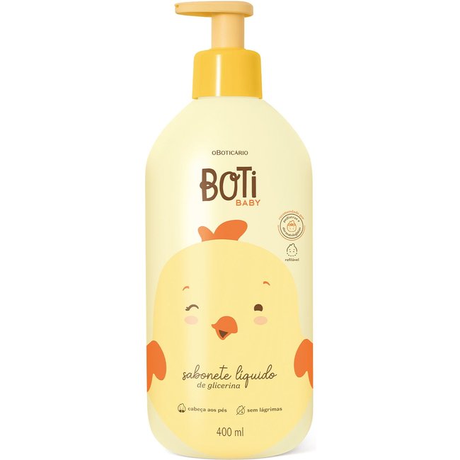 Sabonete Líquido de Glicerina Boti Baby 400ml