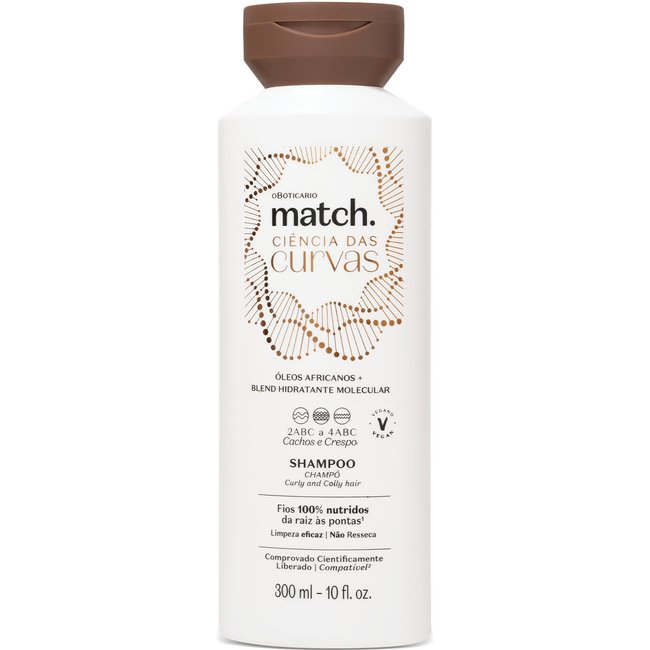 Shampoo Match Ciências das Curvas 300ml