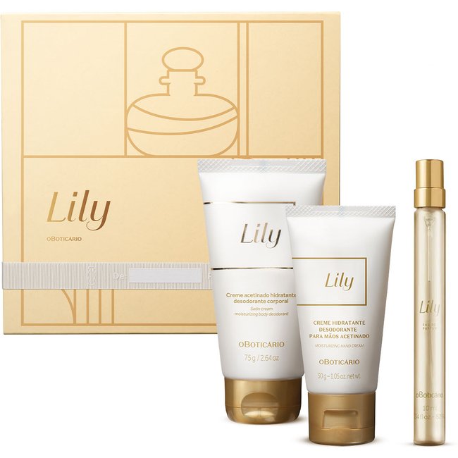 Kit Presente Lily (3 itens)