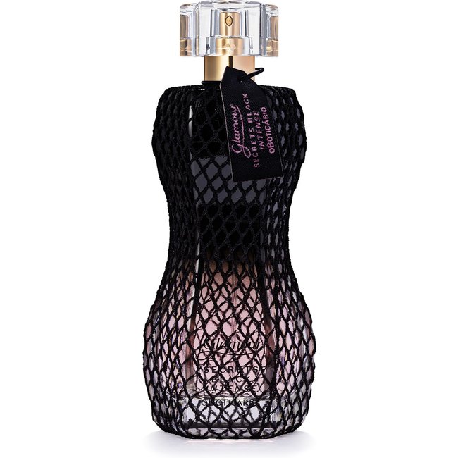 Glamour Secrets Black Intense Desodorante Colônia 75ml
