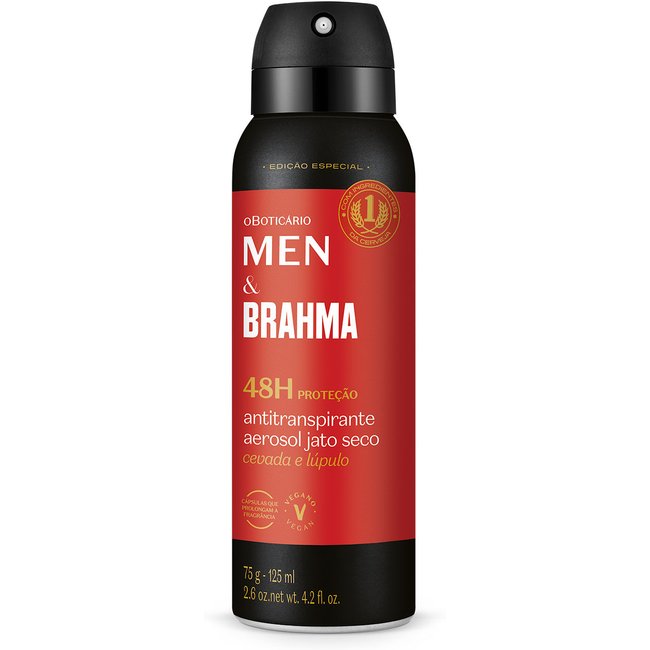 Desodorante Antitranspirante Aerosol Men E Brahma 75g/125ml