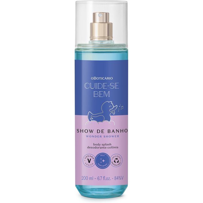 Body Splash Desodorante Colônia Cuide-se Bem Show de Banho 200ml