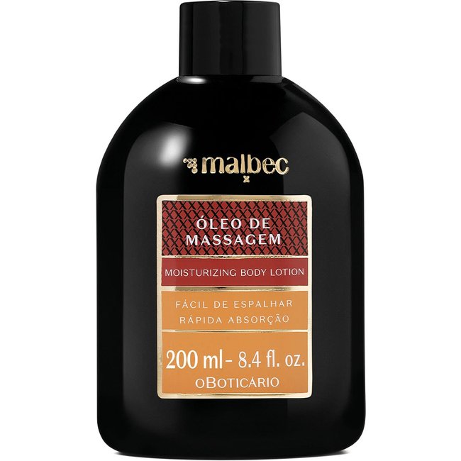Óleo de Massagem Malbec X 200ml