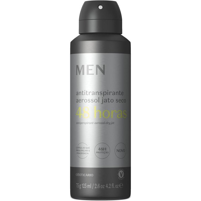 Desodorante Antitranspirante Aerossol Men 75g /125ml