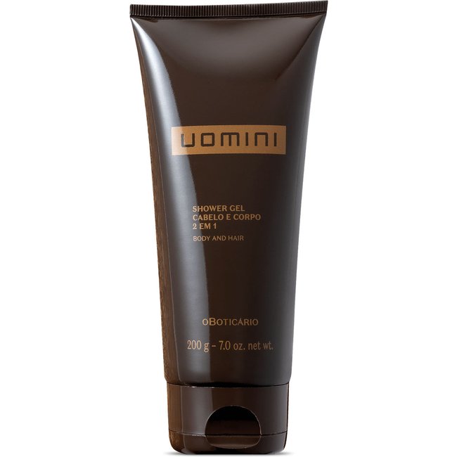 Shower Gel Cabelo e Corpo Uomini 200g
