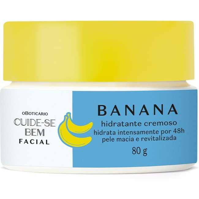 Hidratante Cremoso Facial Cuide-se Bem Feira Banana 80g