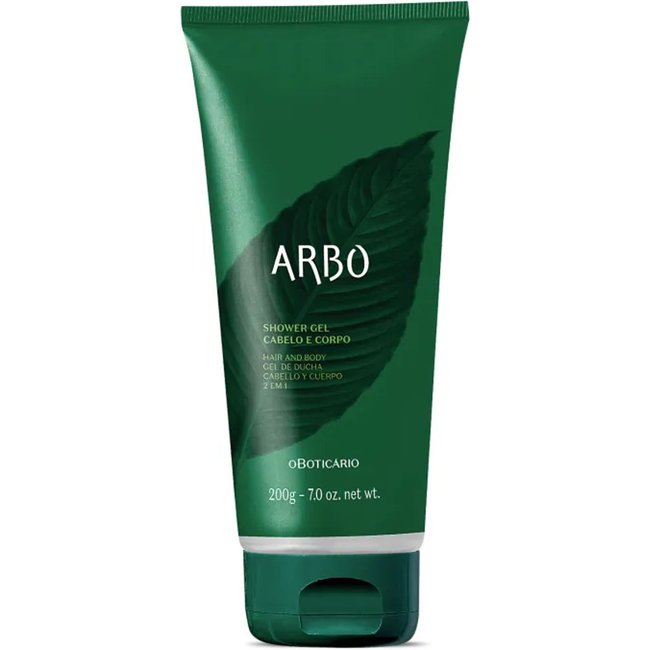 Shower Gel Cabelo e Corpo Arbo 200g