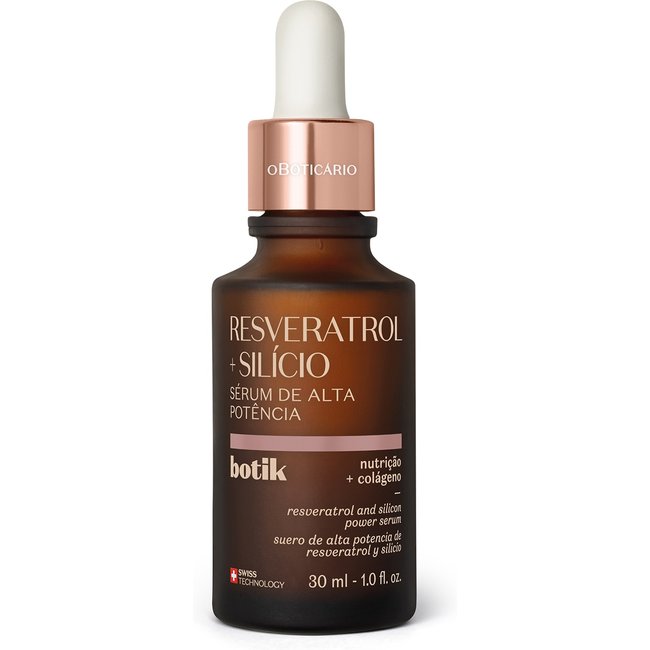 Sérum de Alta Potência Botik Resveratrol E Silício 30ml