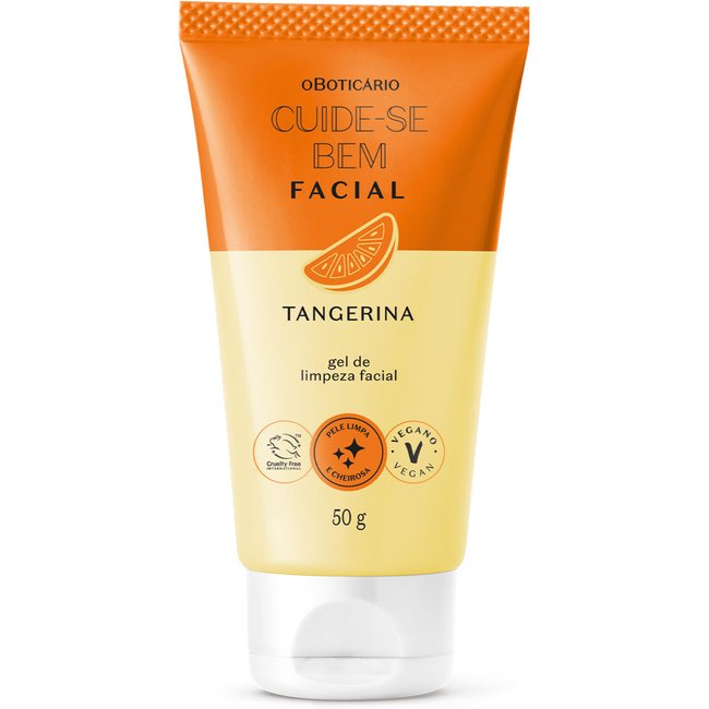 Gel de Limpeza Facial Cuide-se Bem Feira Tangerina 50g