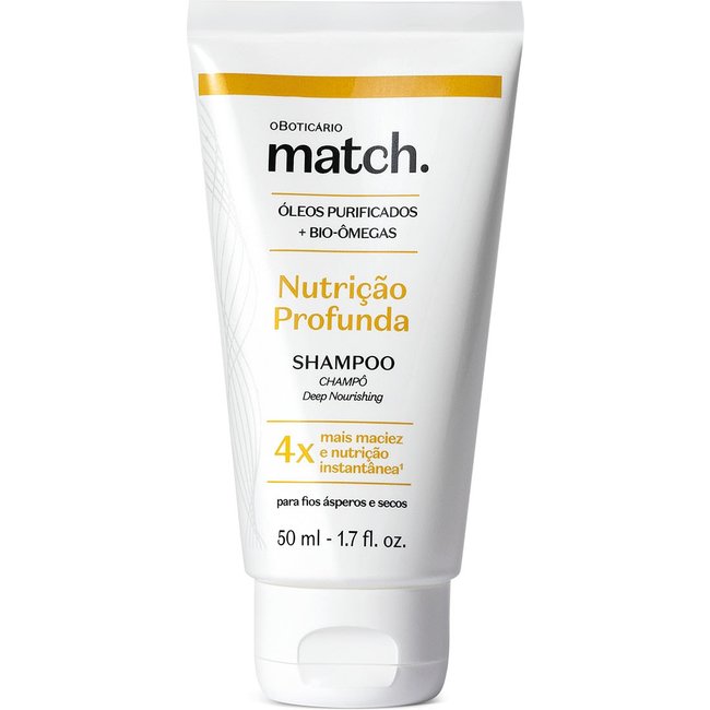 Shampoo Match Nutrição Profunda 50ml