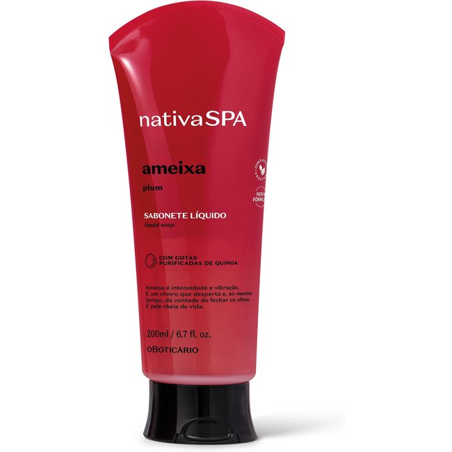 Sabonete Líquido Corporal Nativa SPA Ameixa 200ml