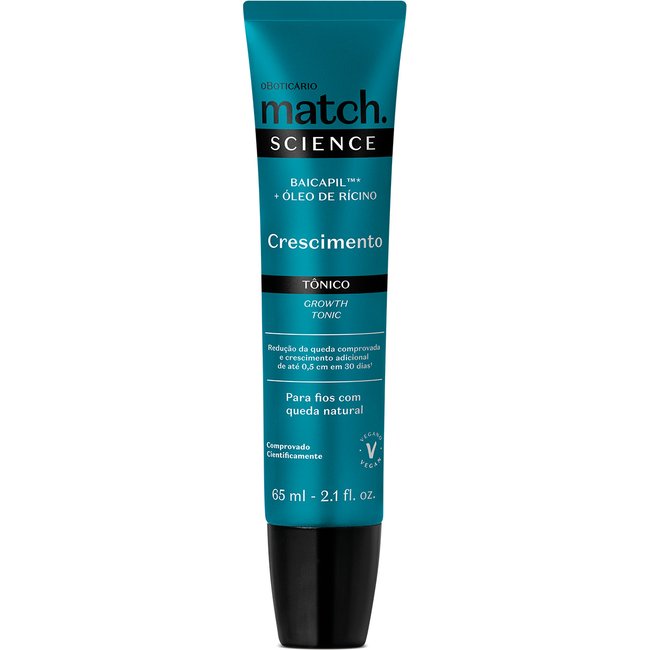 Tônico Capilar Match Science Crescimento 65ml