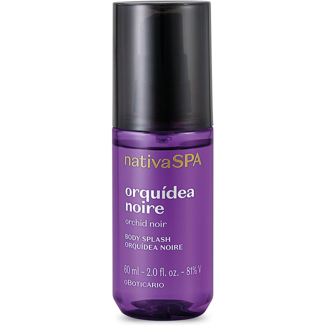 Body Splash Nativa SPA Orquídea Noire 60ml