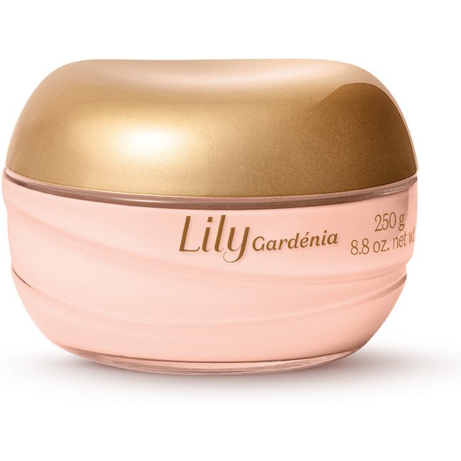 Creme Acetinado Hidratante Desodorante Corporal Lily Gardénia 250g