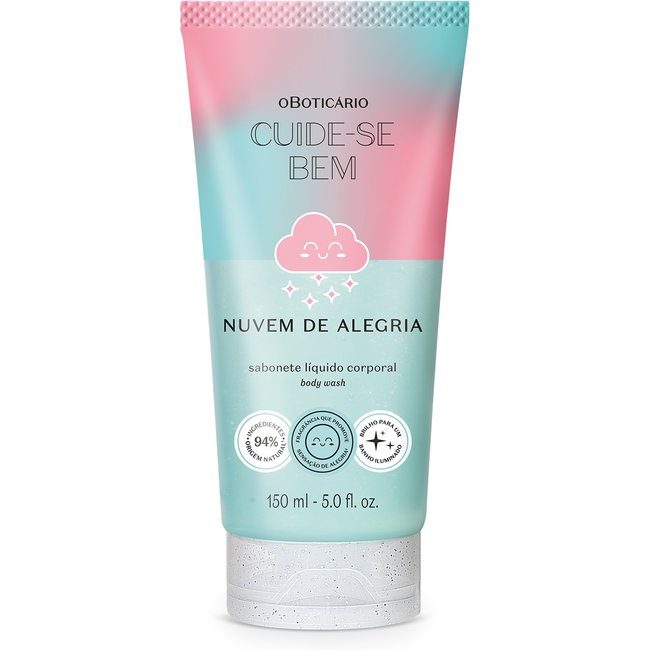 Sabonete Líquido Corporal Cuide-se Bem Nuvem de Alegria 150ml
