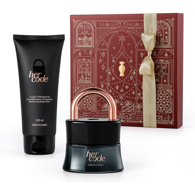 Kit Presente Natal Her Code (2 itens)