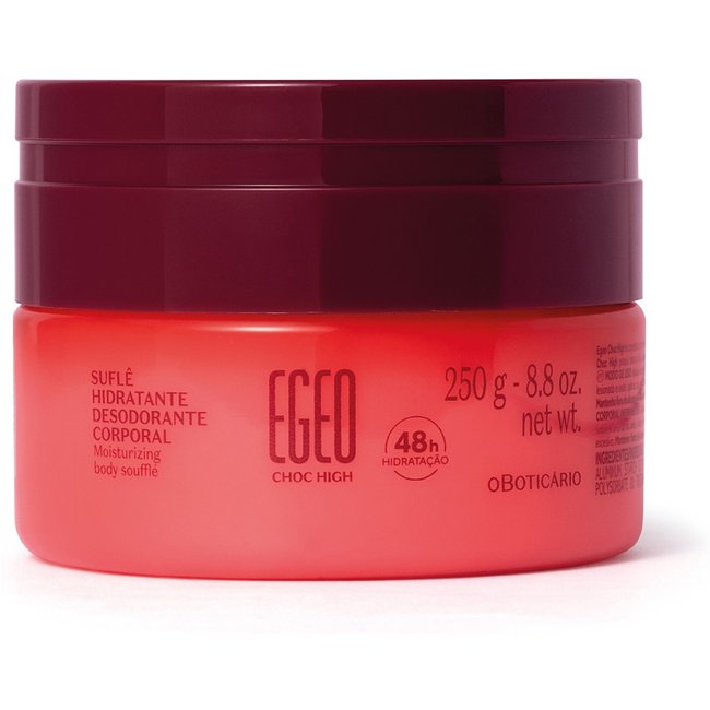 Suflê Hidratante Desodorante Corporal Egeo High 250g