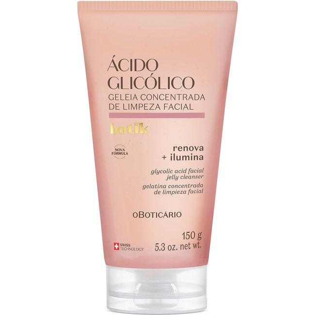 Geleia Concentrada de Limpeza Facial Ácido Glicólico Botik 150g