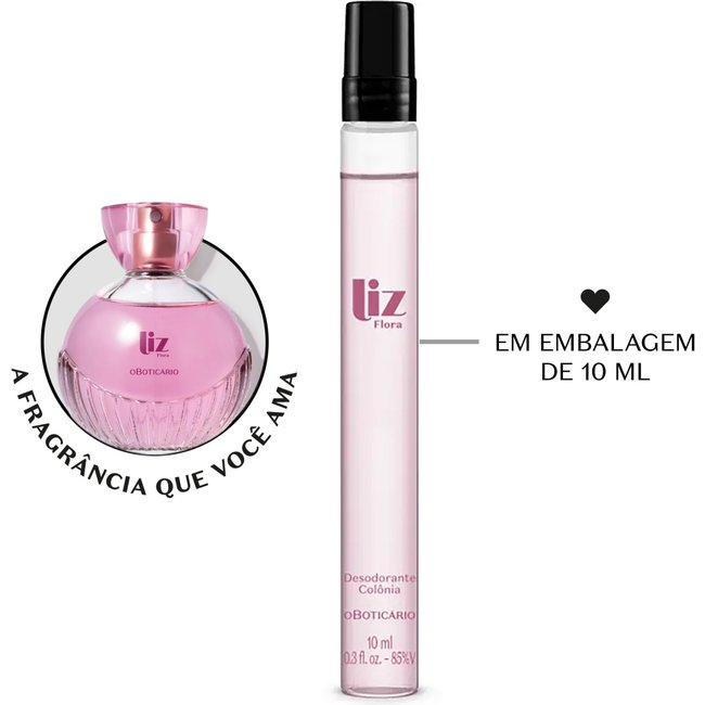 Liz Flora Desodorante Colônia 10ml