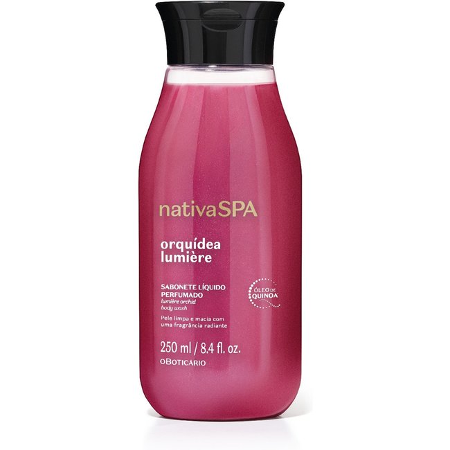 Sabonete Líquido Perfumado Nativa SPA Orquídea Lumière 250ml
