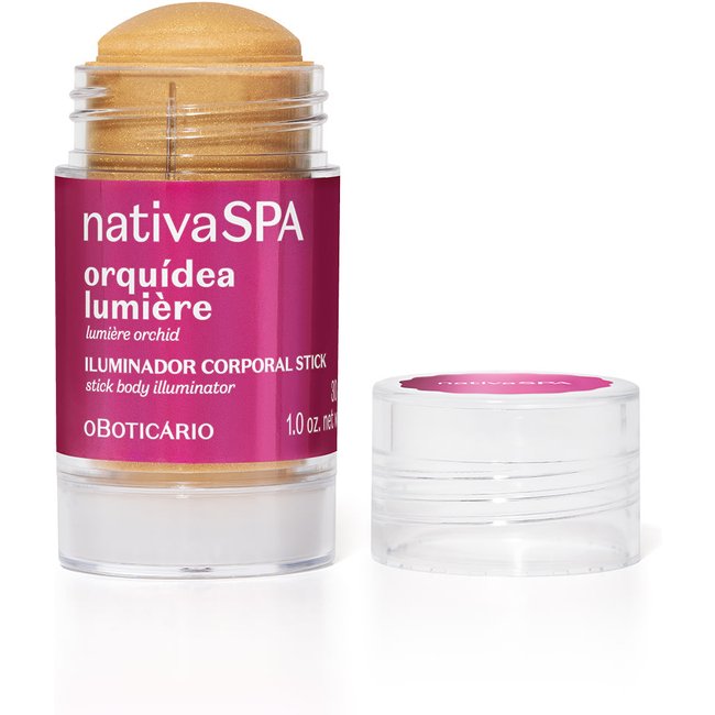 Iluminador Corporal Stick Nativa SPA Orquídea Lumière 30g