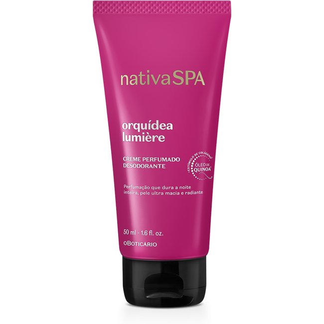 Creme Perfumado Desodorante Nativa SPA Orquidea Lumière 50ml