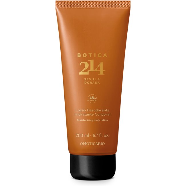 Loção Desodorante Hidratante Corporal Fougére Aromático Sevilla Dorada 200ml