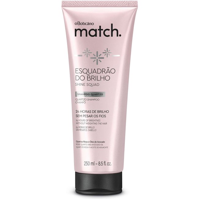 Shampoo Match Esquadrão do Brilho 250ml