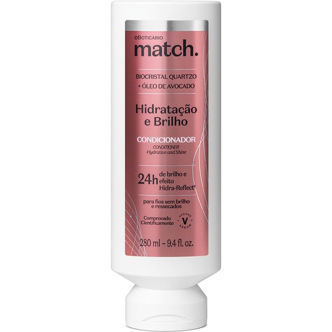 Condicionador Match Hidratação e Brilho 280ml