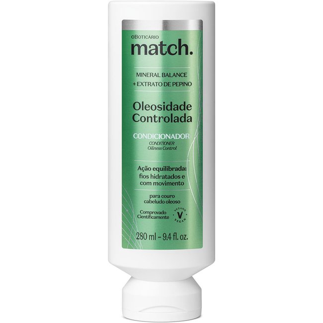 Condicionador Match Oleosidade Controlada 280ml