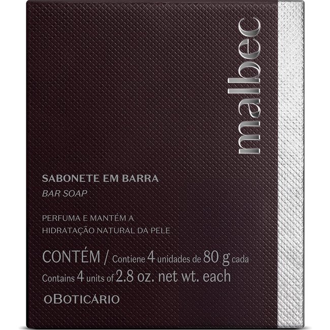 Sabonete em Barra Malbec 4x80g