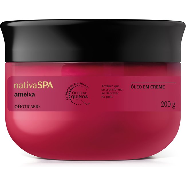 Óleo Em Creme Corporal Nativa Spa Ameixa 200g