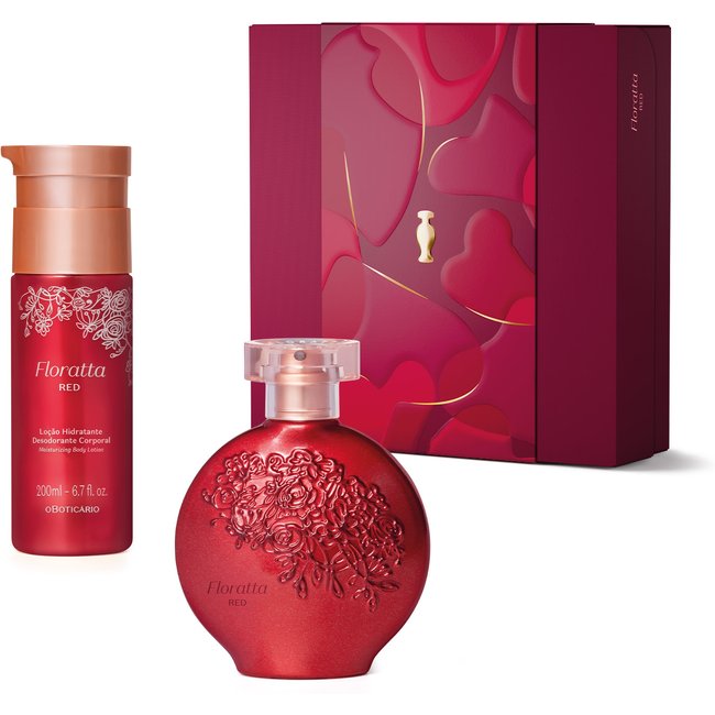 Kit Presente Floratta Red (2 itens)