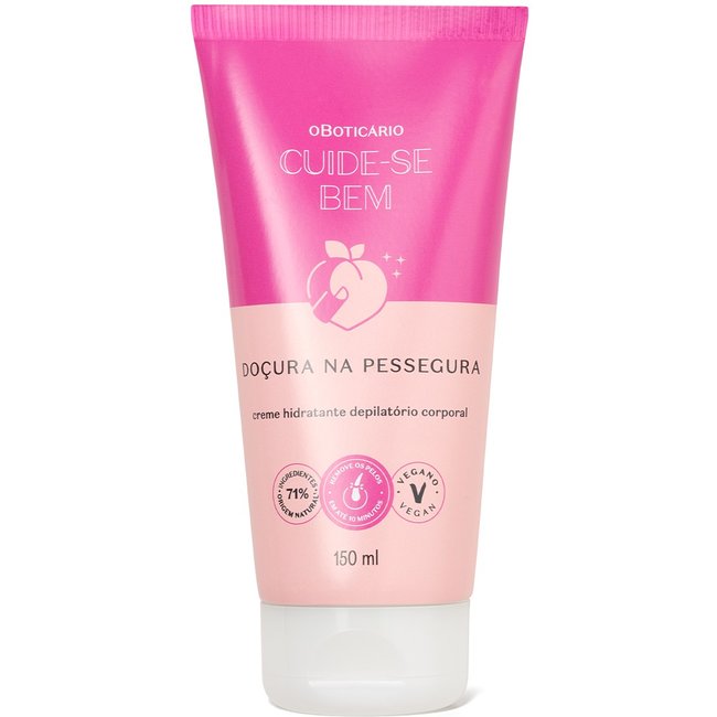 Creme Hidratante Depilatório Corporal Cuide-se Bem Doçura na Pessegura 150ml
