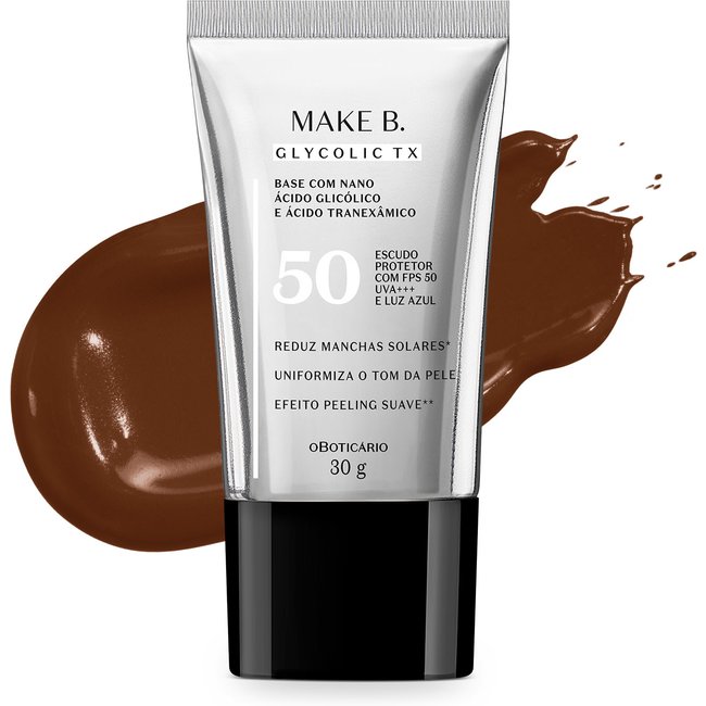 Base Líquida Make B. Glycolic TX Cor 320 30g