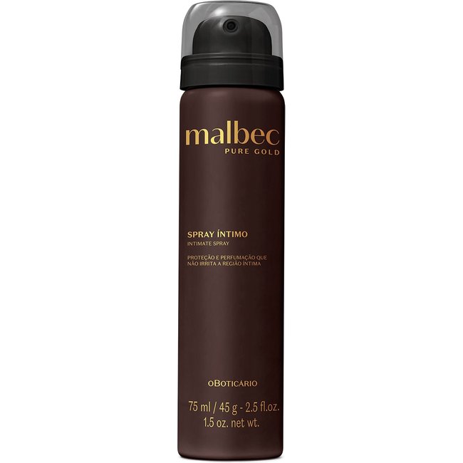 Spray íntimo Malbec Pure Gold 75ml