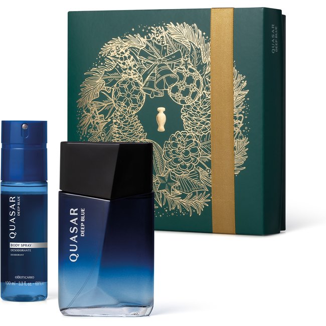 Kit Presente Natal Quasar Deep Blue (2 itens)