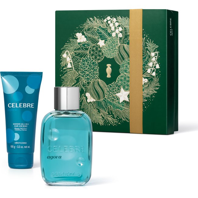 Kit Presente Natal Celebre Agora Masculino (2 itens)