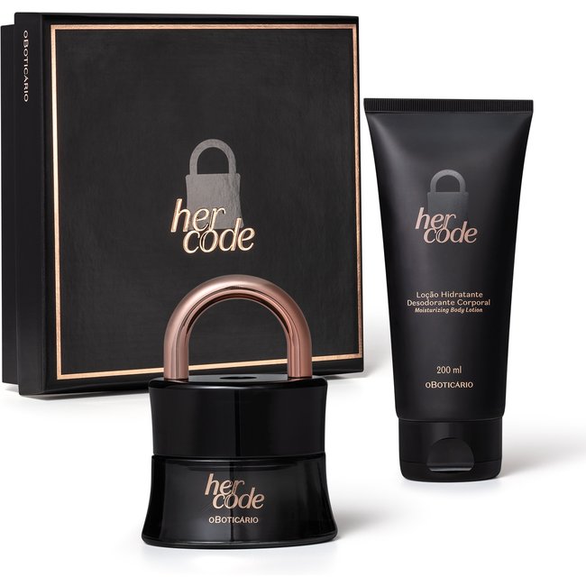 Kit Presente Especial Her Code (2 itens)