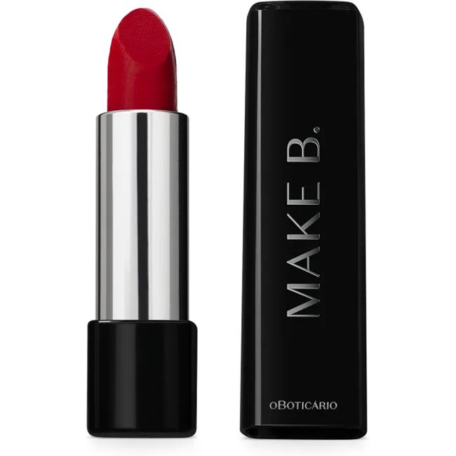 Batom Vermelho Don´t Touch, It´s Art Make B. By Narcisa 3,6g