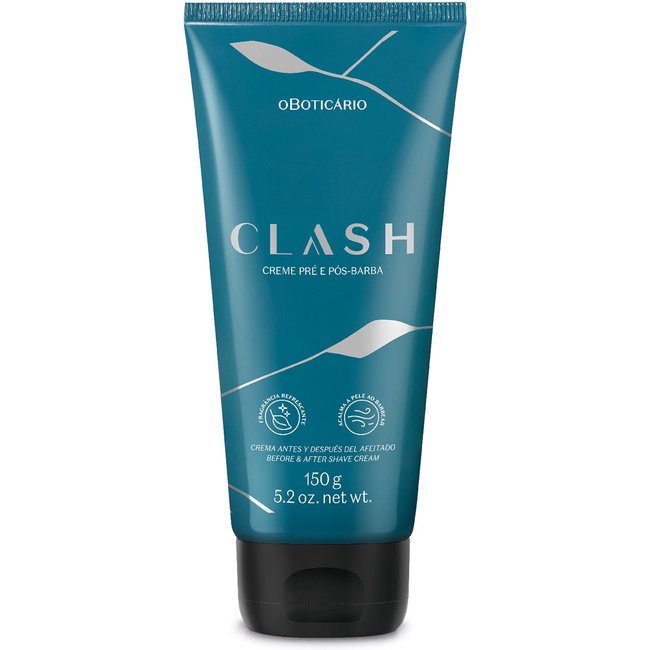 Creme Pré E Pós-Barba Clash 150g
