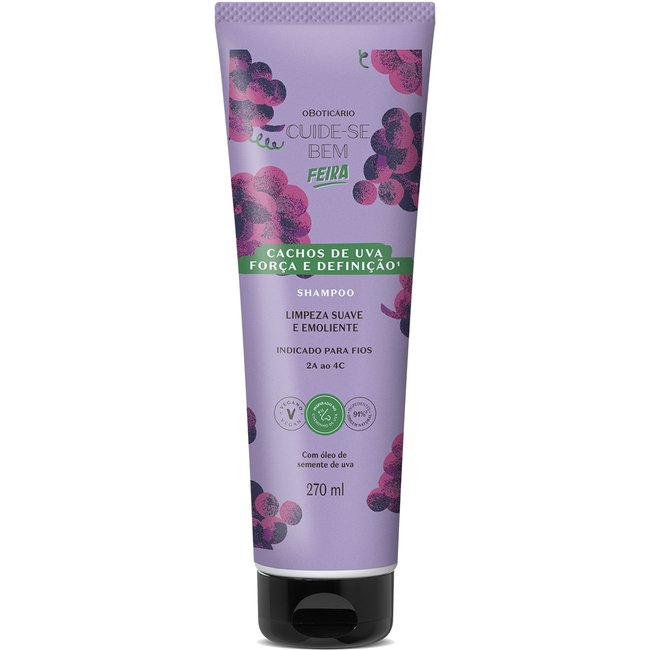 Shampoo Cuide-se Bem Feira Cachos de Uva 270ml