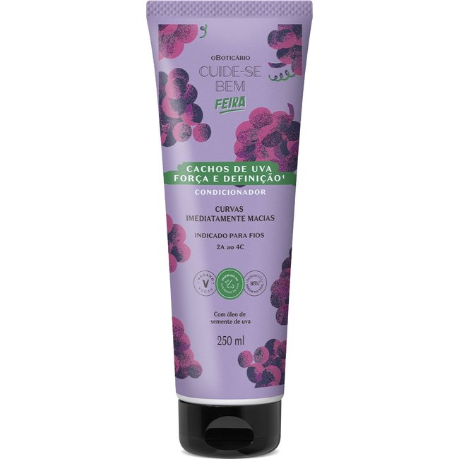 Condicionador Cuide-se Bem Feira Cachos de Uva 250ml