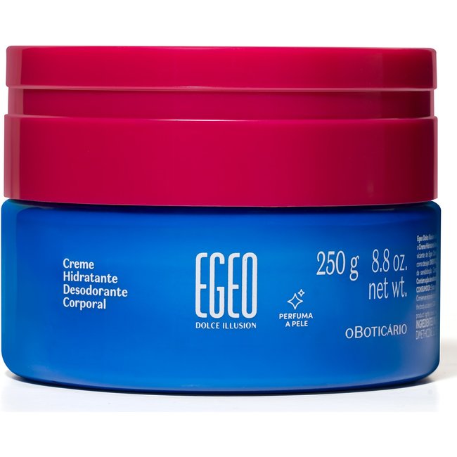 Creme Hidratante Desodorante Corporal Egeo Dolce Illusion 250g