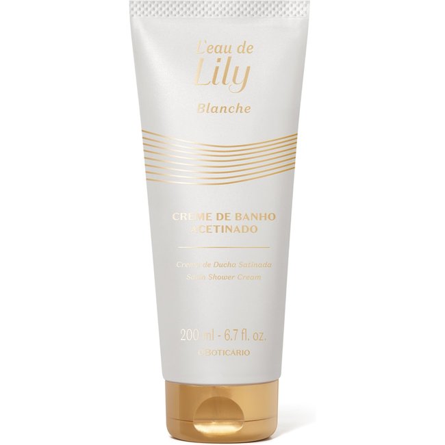 Creme de banho Acetinado Corporal L’eau de Lily Blanche 200ml